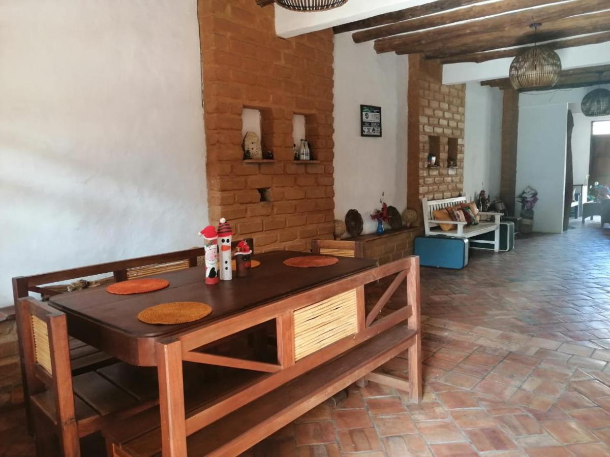 Casona Chara Hotel Barichara Eksteriør billede