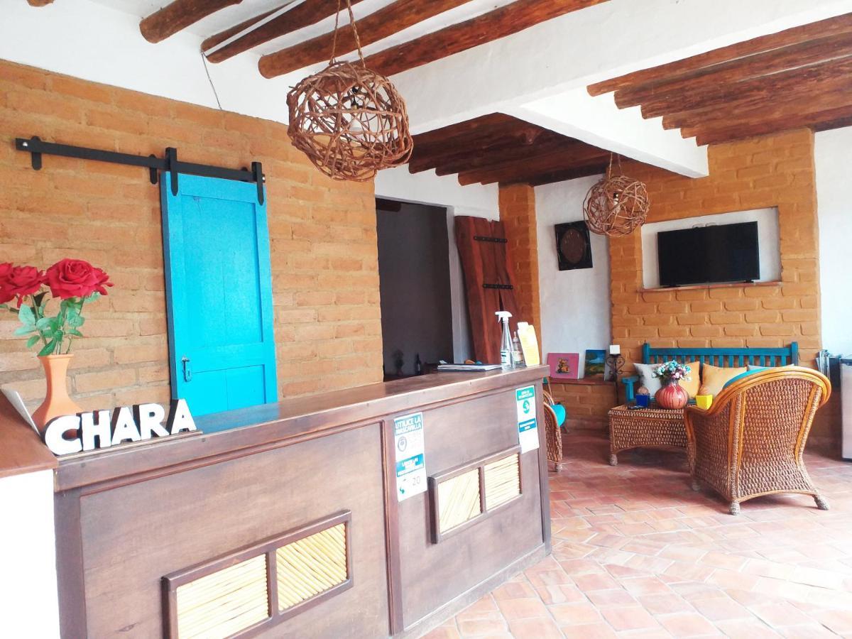 Casona Chara Hotel Barichara Eksteriør billede