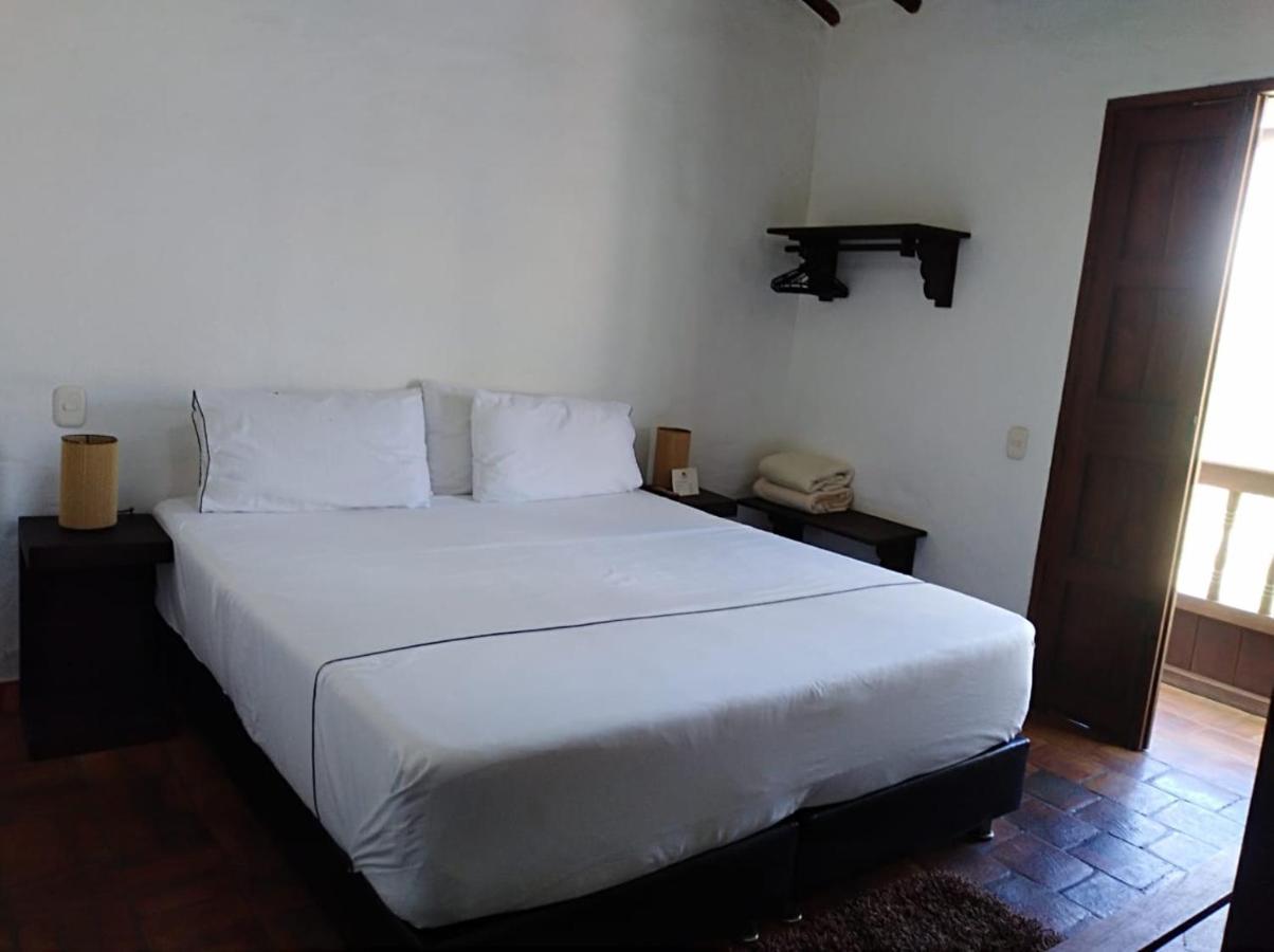Casona Chara Hotel Barichara Eksteriør billede