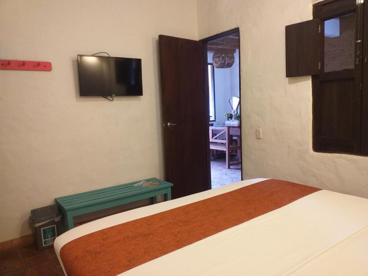 Casona Chara Hotel Barichara Eksteriør billede