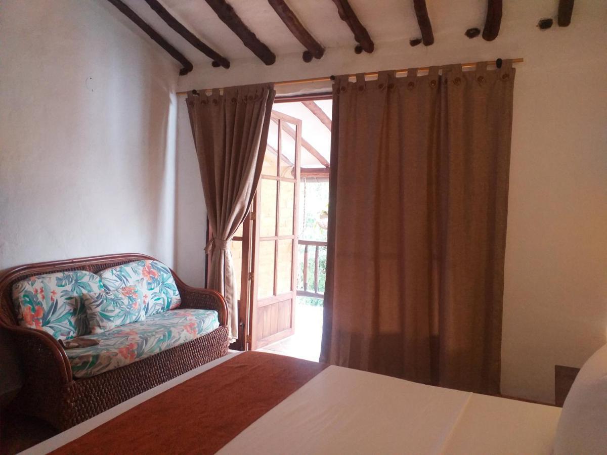 Casona Chara Hotel Barichara Eksteriør billede