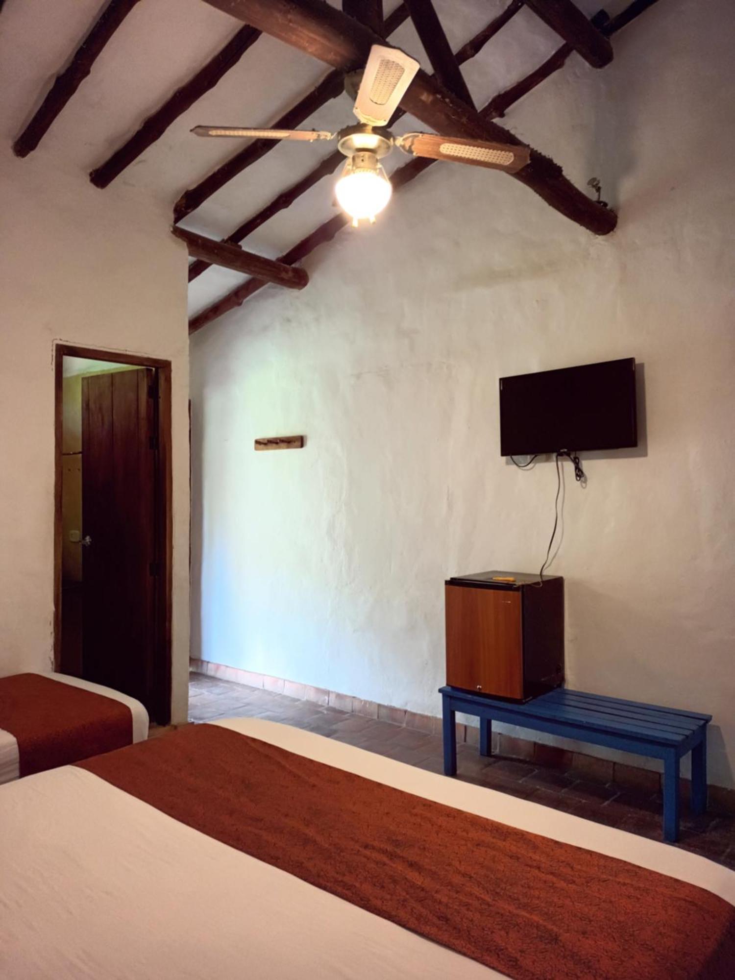 Casona Chara Hotel Barichara Eksteriør billede