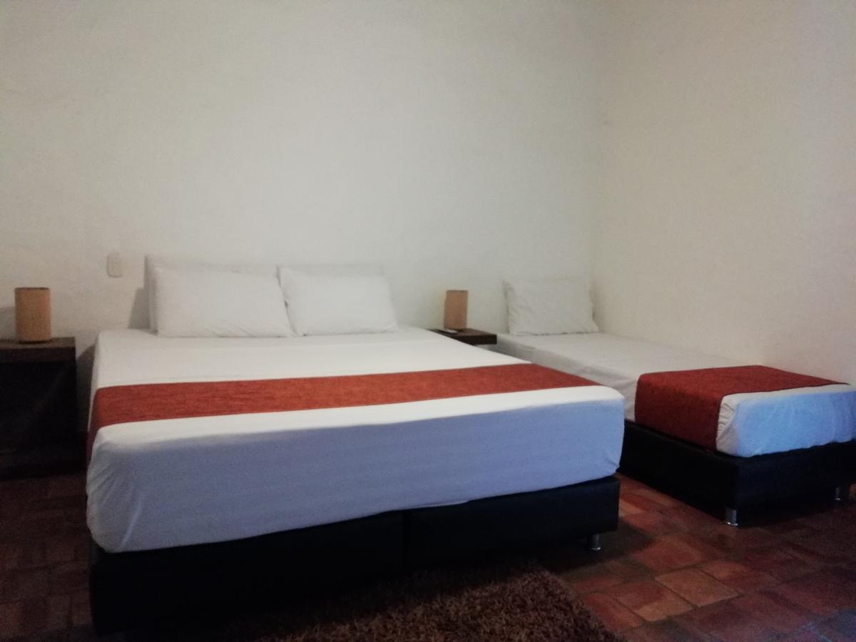 Casona Chara Hotel Barichara Eksteriør billede