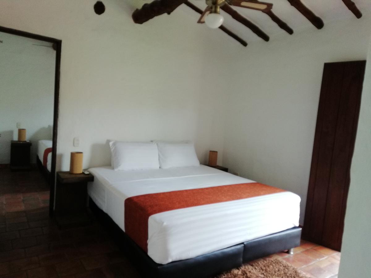Casona Chara Hotel Barichara Eksteriør billede