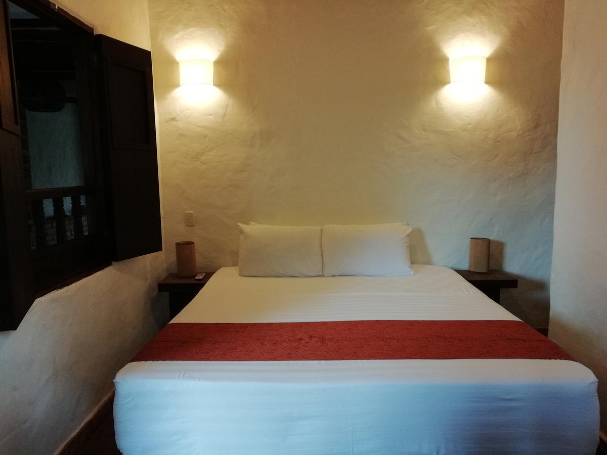 Casona Chara Hotel Barichara Eksteriør billede